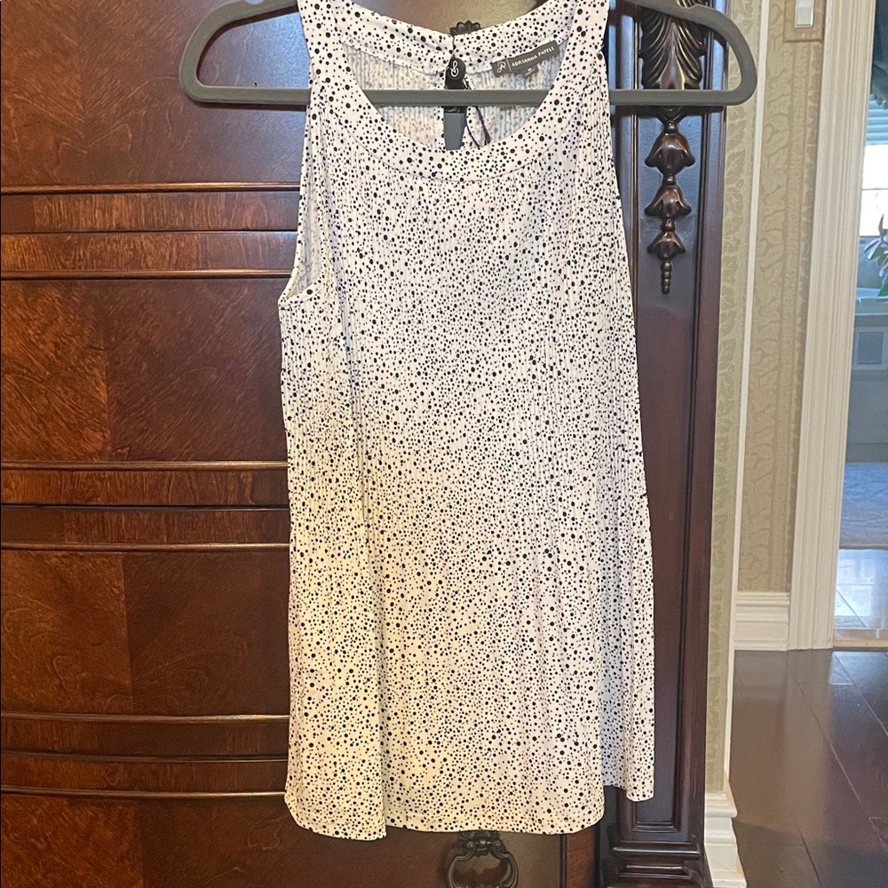 Elegant White and Black Polka Dot camisole